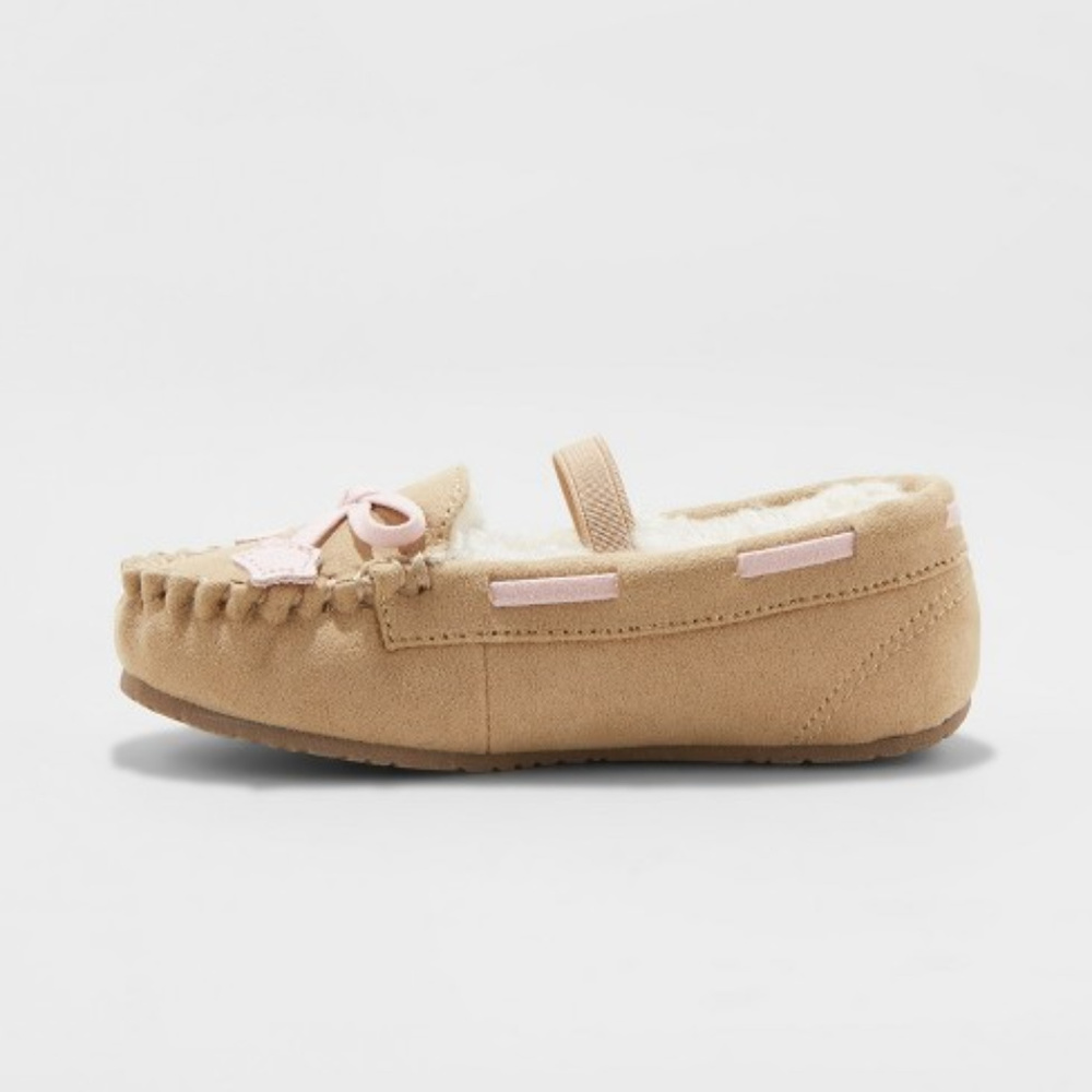 Toddler Girls' Celina Moccasin Slipper Cat & Jack - Picture 2 of 3